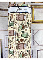 Ткань вафельная для кухонных полотенец Турции 240 ширина плотность 250гр на м2, 30м. рулон -Sabaev
