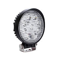 LED фара, светодиодная лед фара 9 диодов ALLLIGHT 06TYPE 27W 9CHIP EPISTAR SPOT 9-30V