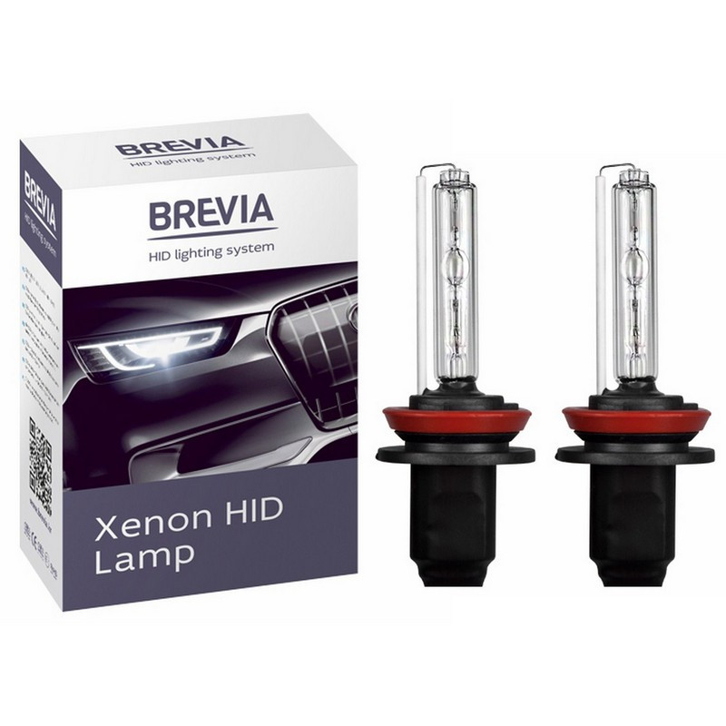 Ксеноновые лампы для фар автомобиля H8 Brevia 6000K - фото 2 - id-p1241629031