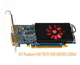 Видеокарта ATI Radeon HD7570 1GB GDDR5 128bit (DVI / DP)