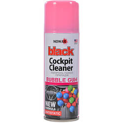 Полироль для торпеды авто Nowax Black Cockpit Cleaner Bubble Gum 200 мл (NX00209)