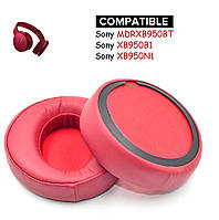 Амбушюры для наушников Sony MDR XB950BT Цвет Красный Red