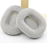 Амбушури Audio-Technica ATH M50X M20x M30X M40X MSR7 Сірий Велюр, фото 8