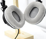 Амбушури Audio-Technica ATH M50X M20x M30X M40X MSR7 Сірий Велюр, фото 6