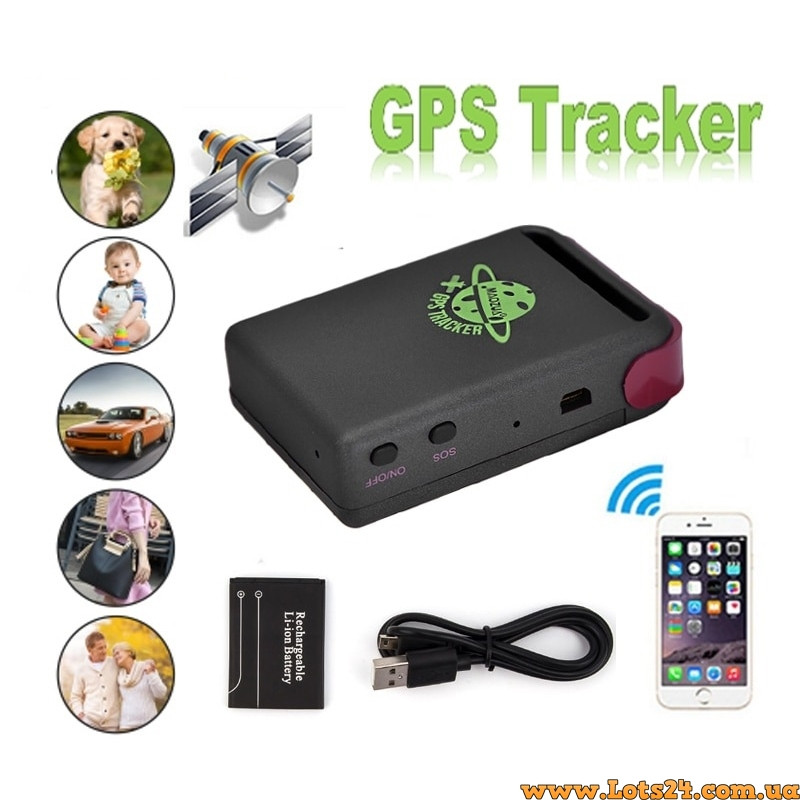 Портативный GPS-трекер TK-102 GSM маячок портативная авто-сигнализация ...