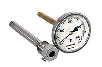 Термометр для духовки Pakkens со штуцером L=109 мм, D=63 мм (0-400°C)