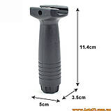 Ручка для водяної гвинтівки AR15 рукоять іграшкової рушниці М16 пістолетна ручка для гель балстера скін cs, фото 5