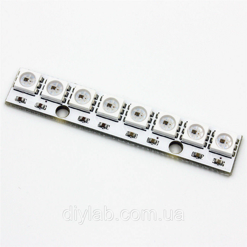Планка Neopixel WS2812B 8LED