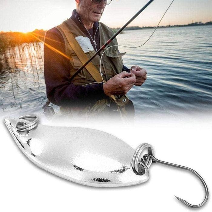 Мікро блешня коливалка Silver 3см, 2,5г