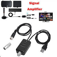 Усилитель ТВ сигнала T2 Kebidu DV-Pro, питание от USB, мощный и компактный, усиление 27 дБ