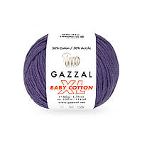 Пряжа Baby Cotton XL 3440 фиолетовый