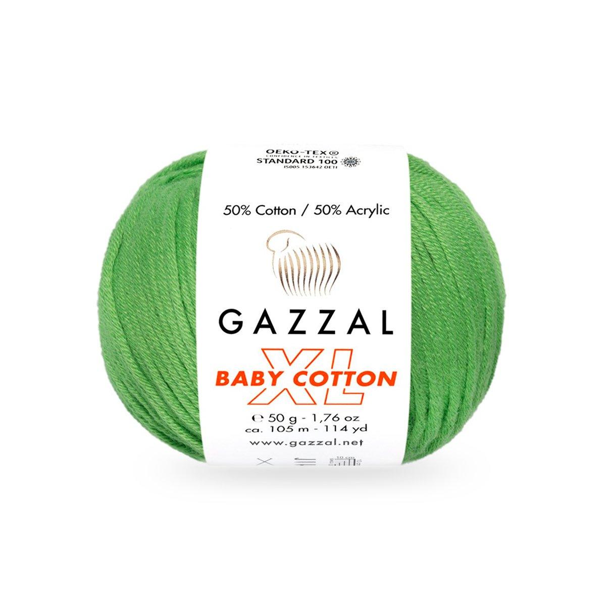 Пряжа Gazzal Baby Cotton XL 3448