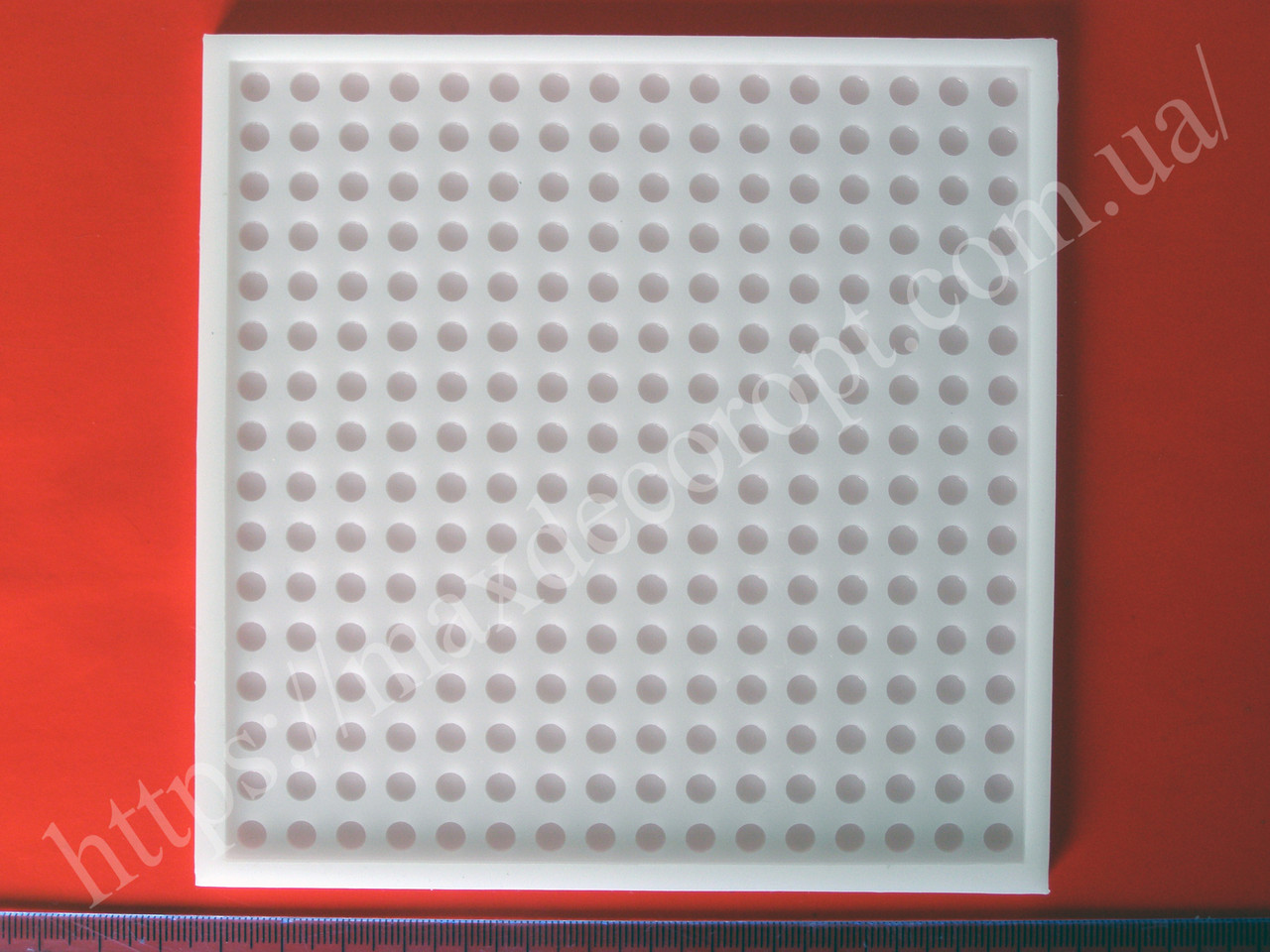 Силиконовый текстурный мат Лего 2 с бордюром - фото 1 - id-p1573079123