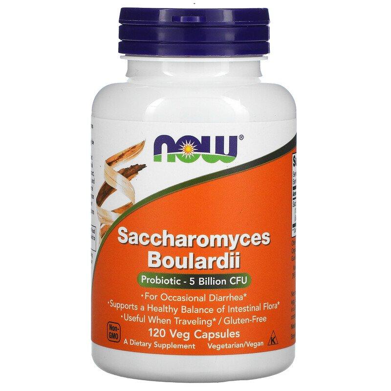 Now Foods Saccharomyces Boulardii 120 капсул