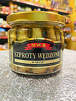 Шпроты в масле MK Szproty Wedzone 250/175 г