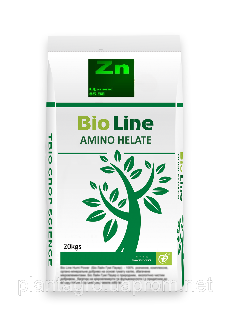 Біоудобрання BIO Line (Амінохелат ТЕ) + Zn (Цинк) 20 кг