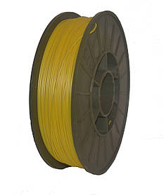 PLA філамент нитка пластик для 3D друку Pochatok Filament 1,75 мм жовтовий шовковий