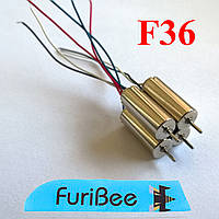 Моторы двигатели для квадрокоптера FuriBee F36 комплект 2CW+2CCW 4 шт