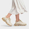 Кросівки Balenciaga Triple S Transparent Crystal Beige Clear Sole, фото 7