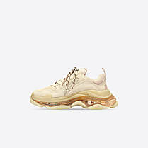 Кросівки Balenciaga Triple S Transparent Crystal Beige Clear Sole, фото 2