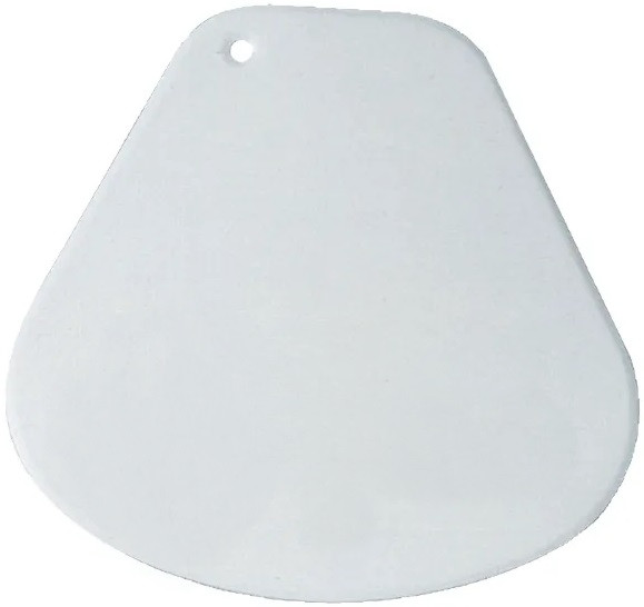 Скребок Martellato жорсткий 15х15 см пластик (50RTV1), фото 1