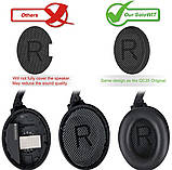 Амбушури для навушків Bose QuietComfort QC35 QC25 QC15 QC45 Soundlink SoundTrue AE2i SE Колір Чорний Black, фото 6