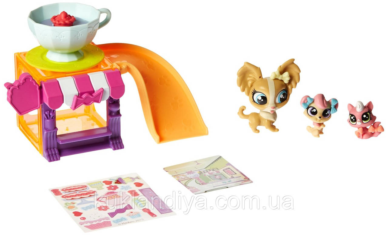 Игровой набор Littlest Pet Shop Sweet Shoppe Themed - фото 1 - id-p251288296