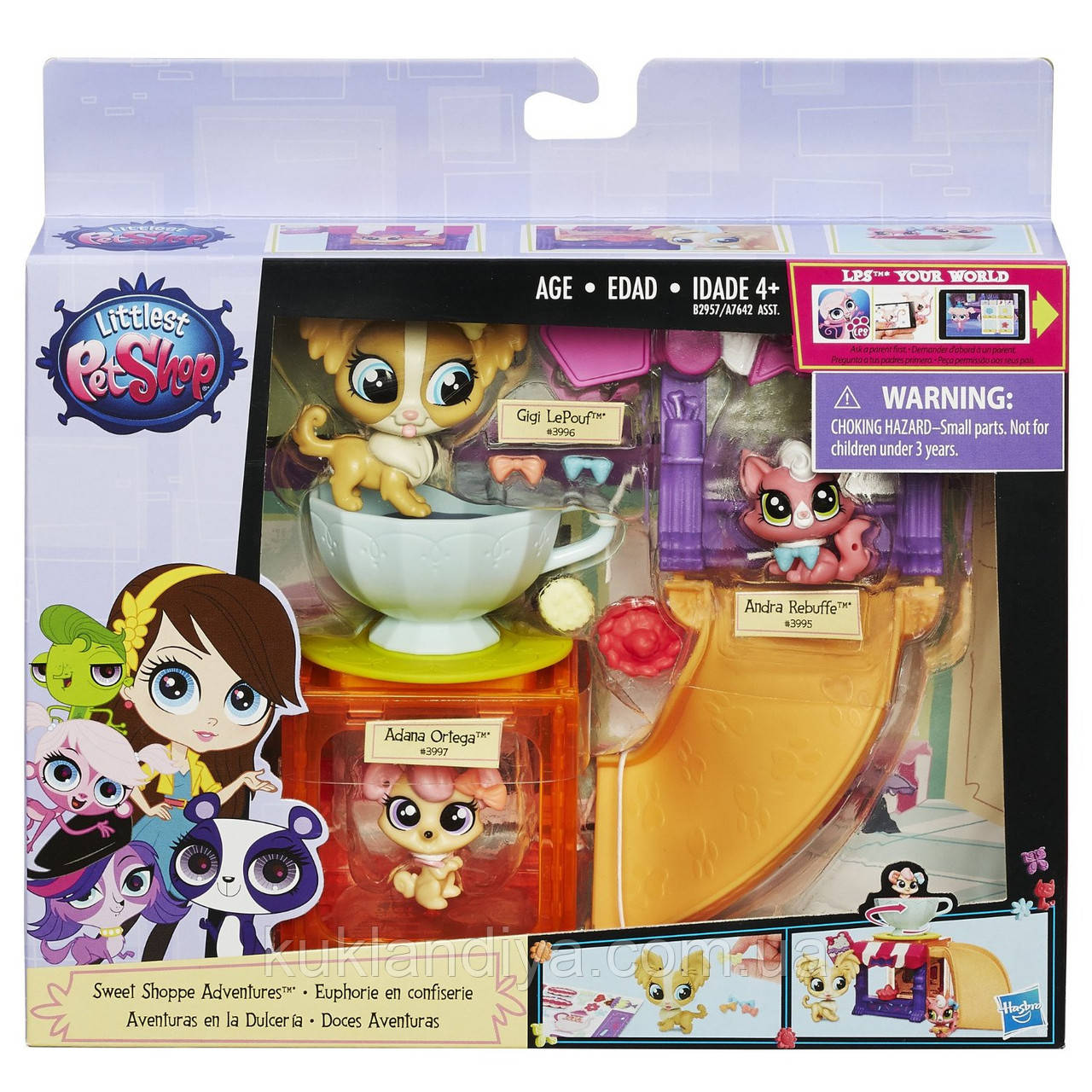 Игровой набор Littlest Pet Shop Sweet Shoppe Themed - фото 2 - id-p251288296