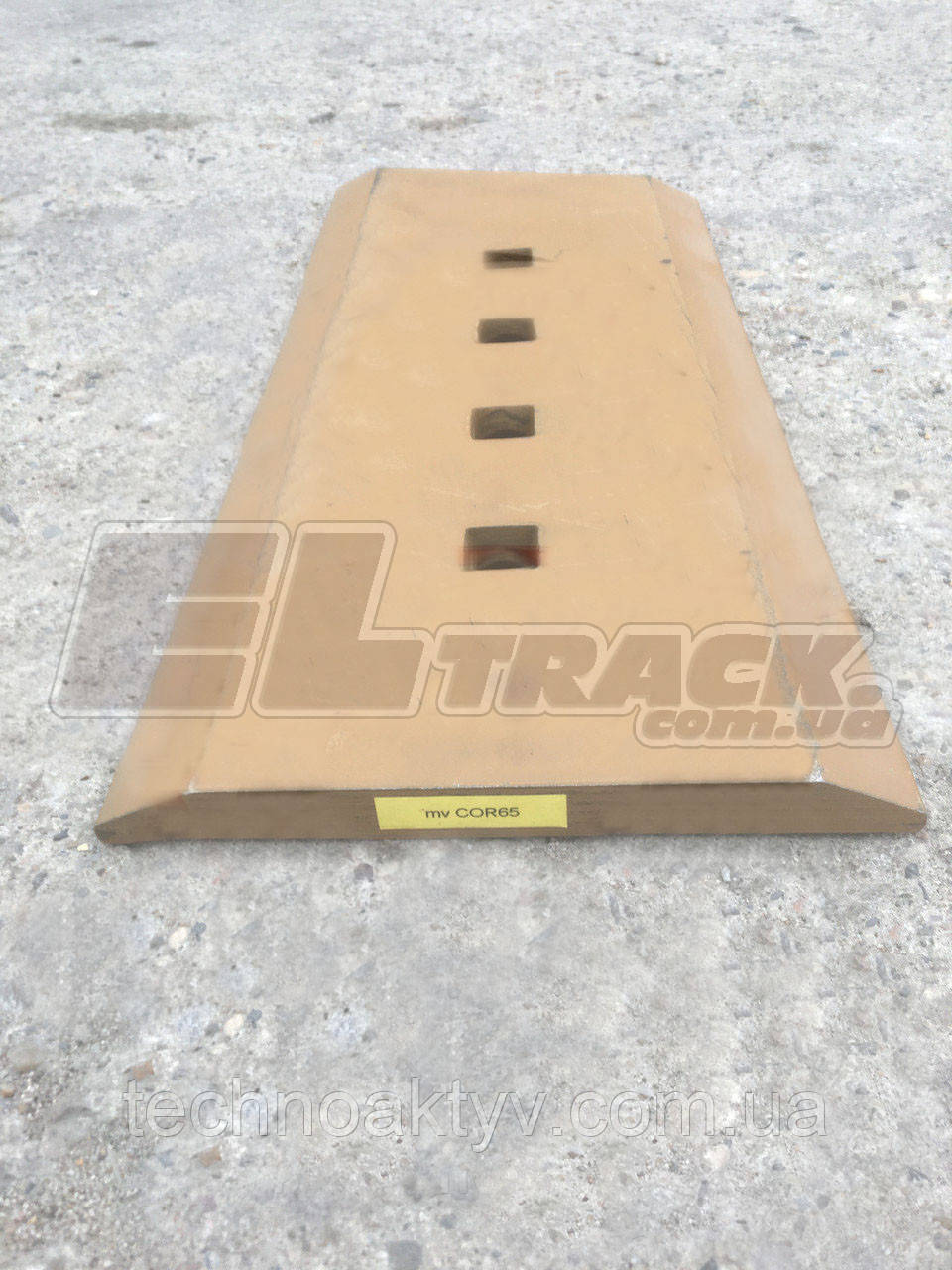 Ніж (ковша/відвалу) Cat D6R боковий 8E9378 Metallurgica Valchiese