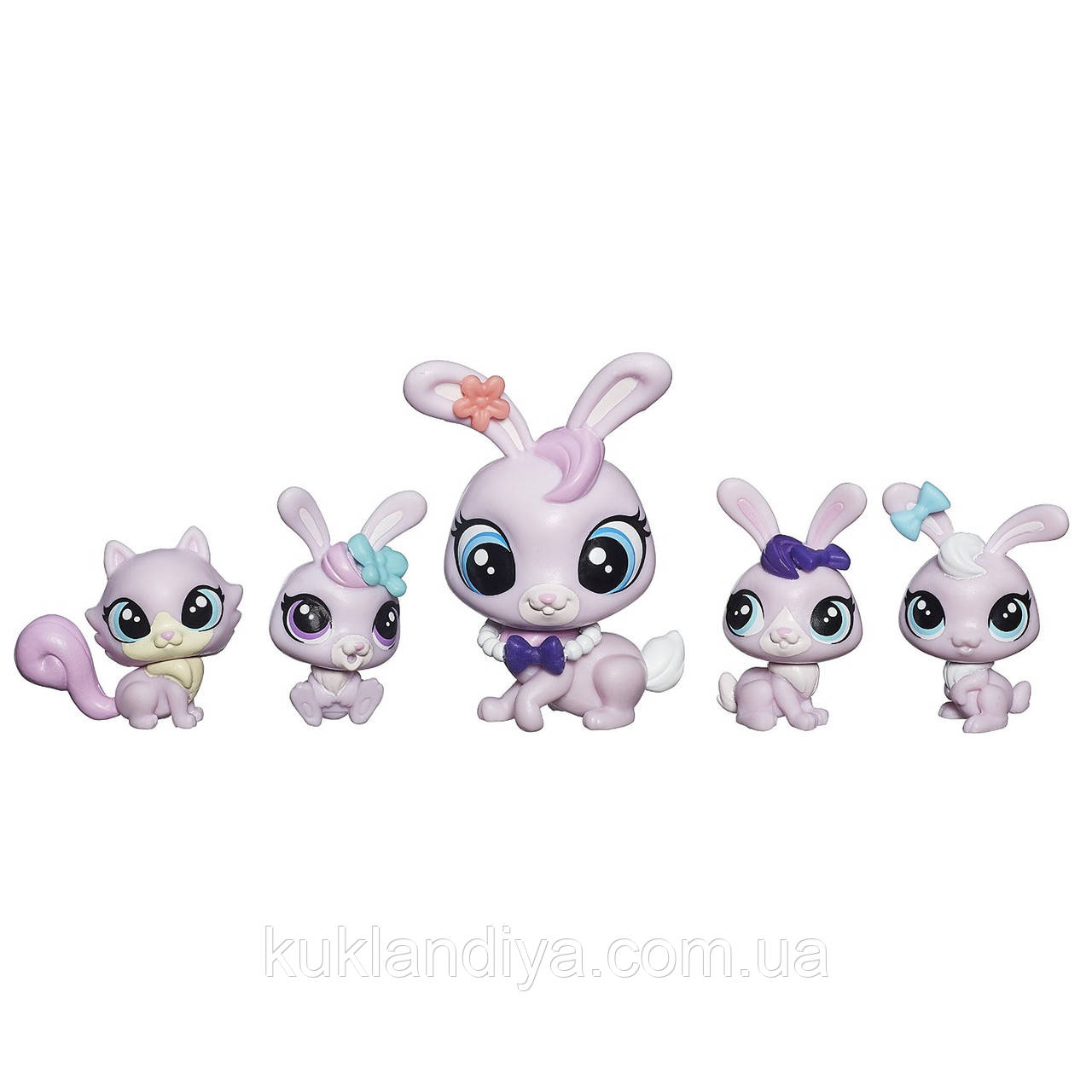 Набір Littlest Pet Shop сім'я зайчиків, фото 1