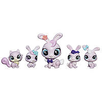 Набір Littlest Pet Shop сім'я зайчиків