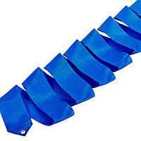 Гимнастическая лента 6 м (без палочки) C-5517, Фиолетовый: Gsport Синий