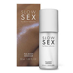 Силіконовий гель для масажу всього тіла Bijoux Indiscrets Slow Sex Full body massage