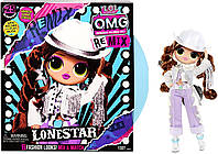 Кукла LOL Surprise OMG Remix Lonestar ЛОЛ Леди-Кантри (MGA Entertainment, США) ОРИГИНАЛ