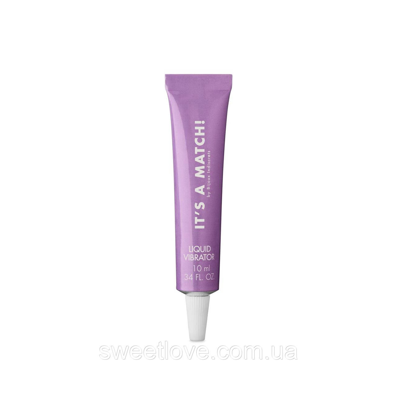 Рідкий вібратор Bijoux Indiscrets Clitherapy Liquid Vibrator - it's A MATCH!