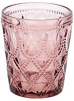 Набір 6 склянок Siena Toscana 350мл, скло пурпурне