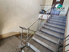 Нержавеющие перила для лестниц. Поручни и перила для лестниц металлические. 1