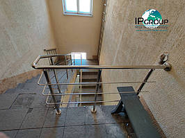 Нержавеющие перила для лестниц. Поручни и перила для лестниц металлические. 3