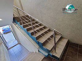 Нержавеющие перила для лестниц. Поручни и перила для лестниц металлические. 4