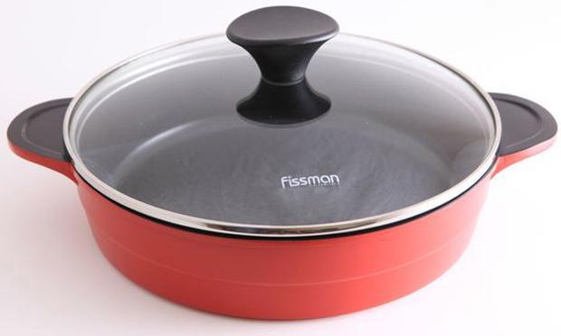 Сотейник з кришкою Fissman Rainbow Ø24см