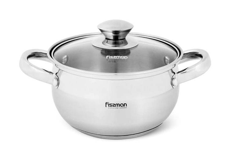 Каструля Fissman Prime 1.3л з нержавіючої сталі