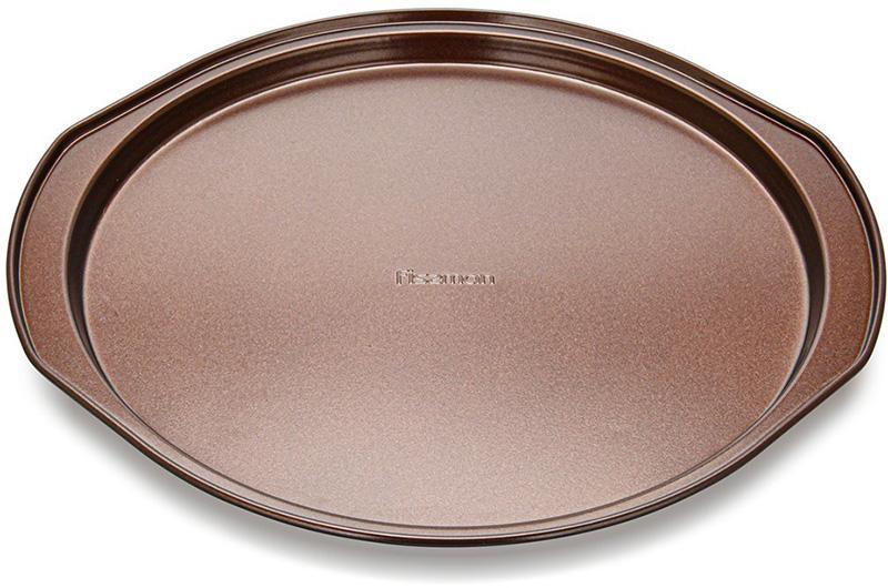 Форма-деко для випічки піци Fissman Chocolate 36x33.5х1.5см з антипригарним покриттям