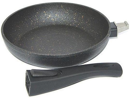 Сковорода Fissman Cosmic Black Ø28см зі знімною ручкою