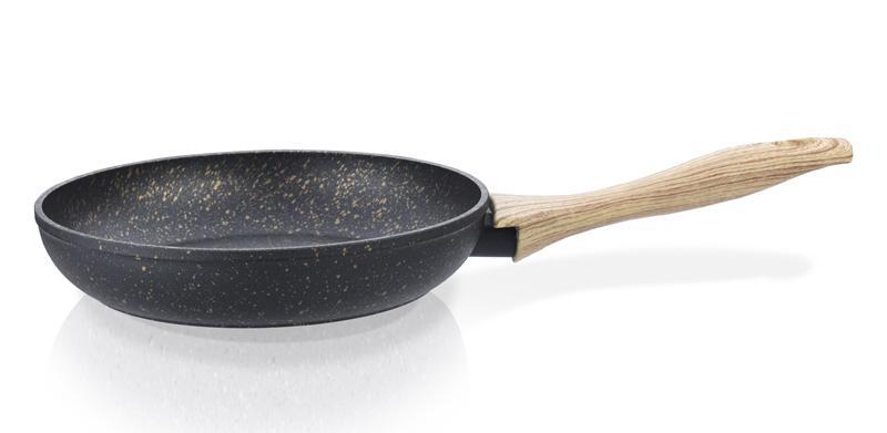 Сковорода Fissman Black Cosmic Ø24см з покриттям Platinum