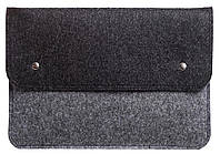 Чехол для ноутбука Felt Gmakin для Macbook Pro 14 Black/Grey (GM05-14)