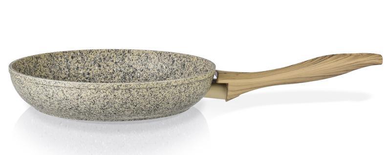 Сковорода Fissman Crema nova Ø26см з керамічним покриттям EcoStone