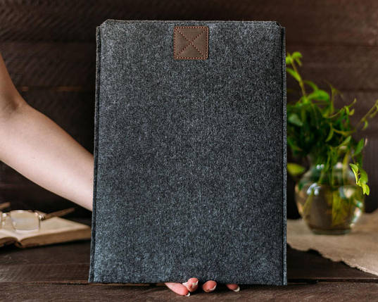 Чохол для ноутбука Felt Gmakin для Macbook Pro 14 Grey вертикальний (GM17-14), фото 1