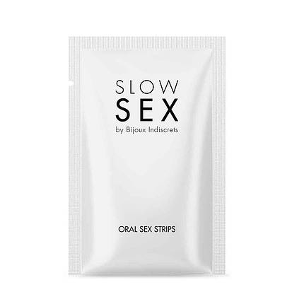 Смужки для орального сексу Bijoux Indiscrets SLOW SEX - Oral sex strips, фото 2