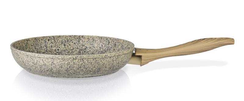 Сковорода Fissman Crema nova Ø20см з керамічним покриттям EcoStone
