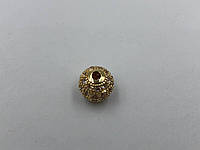 Фурнитура "Milano Lux" Разделитель 8мм золото шар